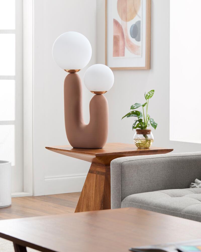 Livabliss Sedeum SED-008 22"H x 8"W x 12"D Table Lighting