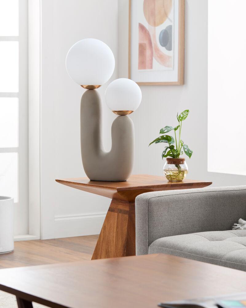 Livabliss Sedeum SED-009 22"H x 8"W x 12"D Table Lighting