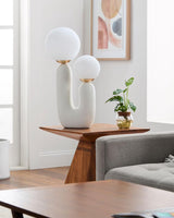 Livabliss Sedeum SED-010 22"H x 8"W x 12"D Table Lighting