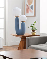 Livabliss Sedeum SED-011 22"H x 8"W x 12"D Table Lighting