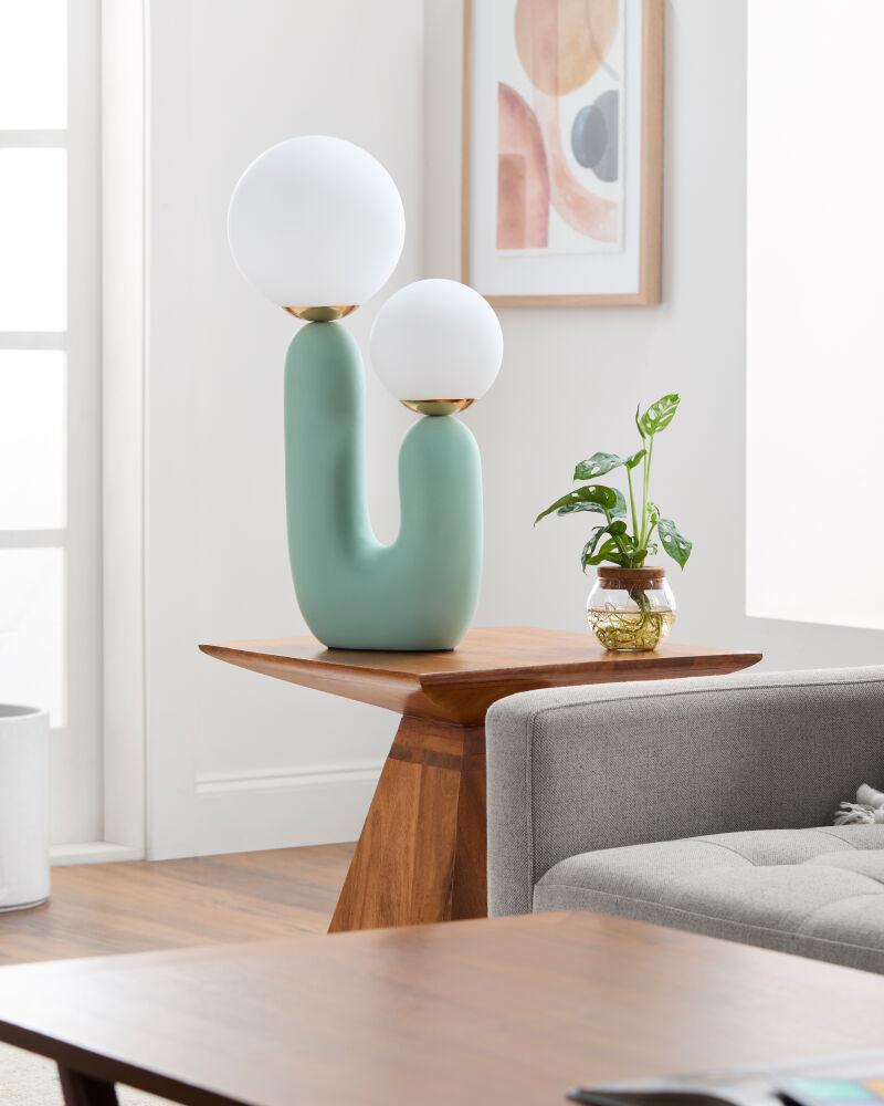 Livabliss Sedeum SED-012 22"H x 8"W x 12"D Table Lighting