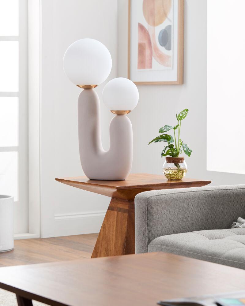 Livabliss Sedeum SED-013 22"H x 8"W x 12"D Table Lighting