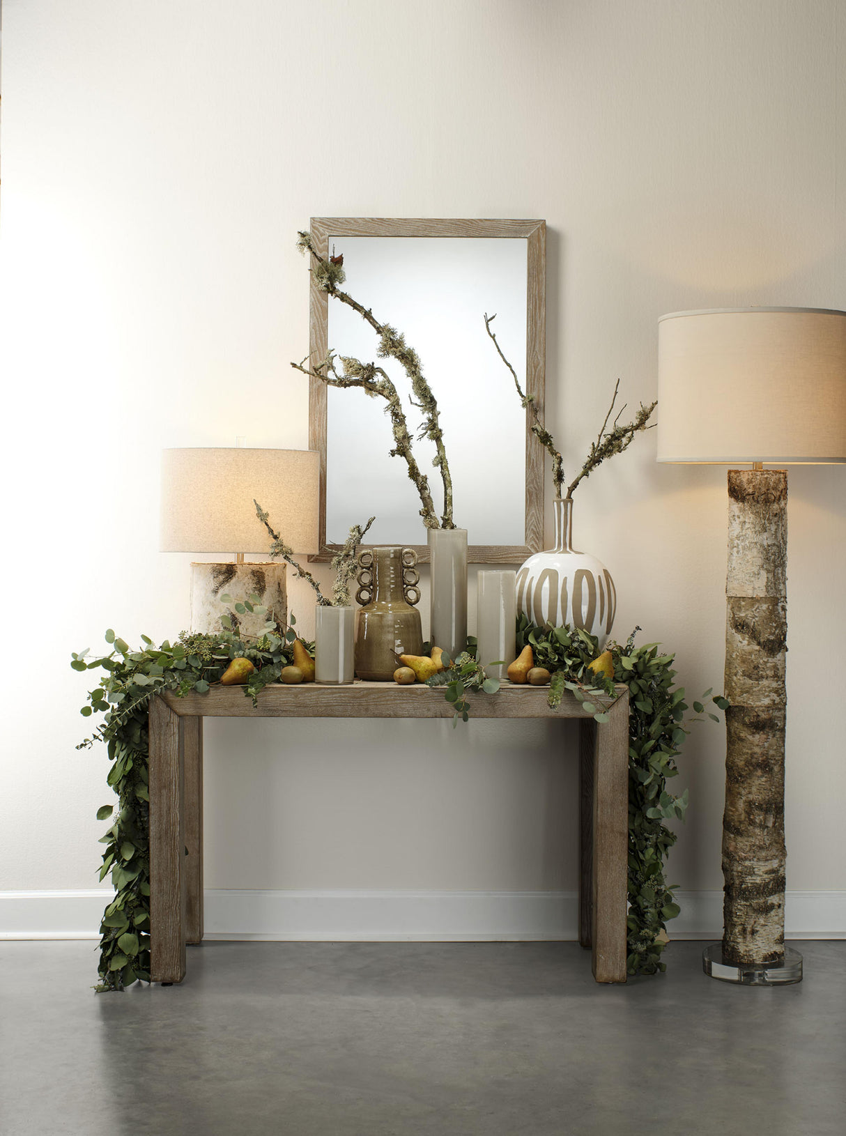 Jamie Young Forrester Birch 1-Light Floor Lamp