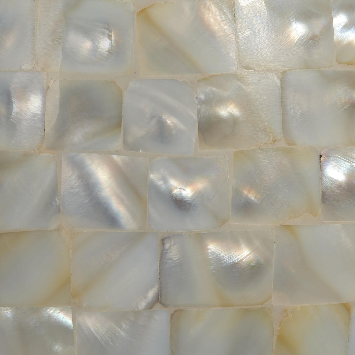 Jamie Young Capsule Mother of Pearl Table Lamp with Linen Shade