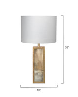 Jamie Young Cloudscape Table Lamp with Linen Shade