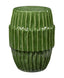 Jamie Young Algae Ceramic Indoor/Outdoor Side Table, Green