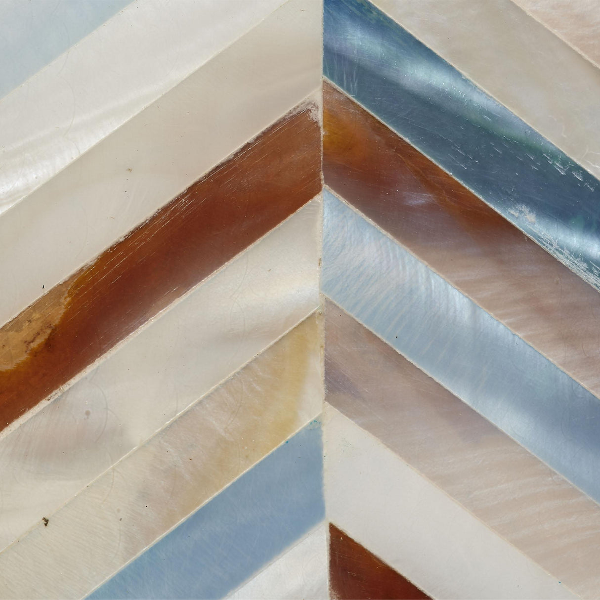 Jamie Young Lucille Mother of Pearl Table Lamp with Raffia Shade