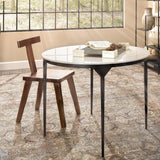Jamie Young Dante Marble and Metal Dining Table