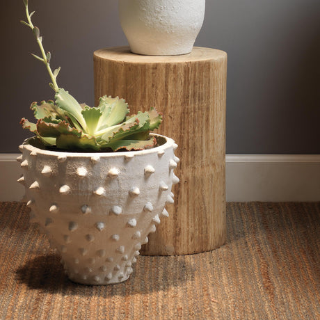 Jamie Young Agave Wood Side Table