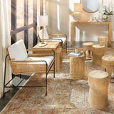 Jamie Young Agave Wood Side Table