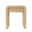 Jamie Young Montecito 1-Drawer Raffia Side Table