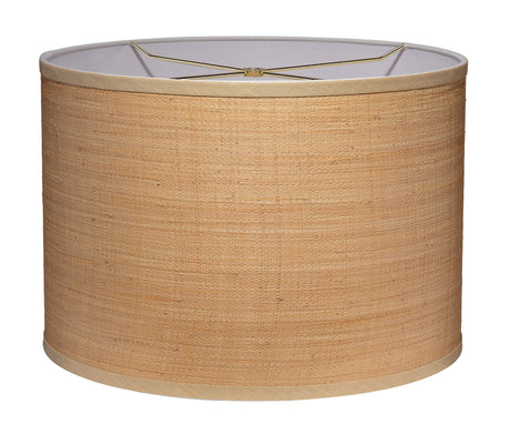 Jamie Young Drum Raffia Shade, Classic