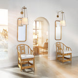 Jamie Young California 1-Light Wall Sconce, Antique Brass