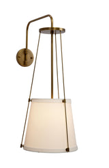 Jamie Young California 1-Light Wall Sconce, Antique Brass