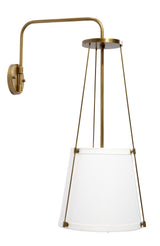 Jamie Young California 1-Light Wall Sconce, Antique Brass
