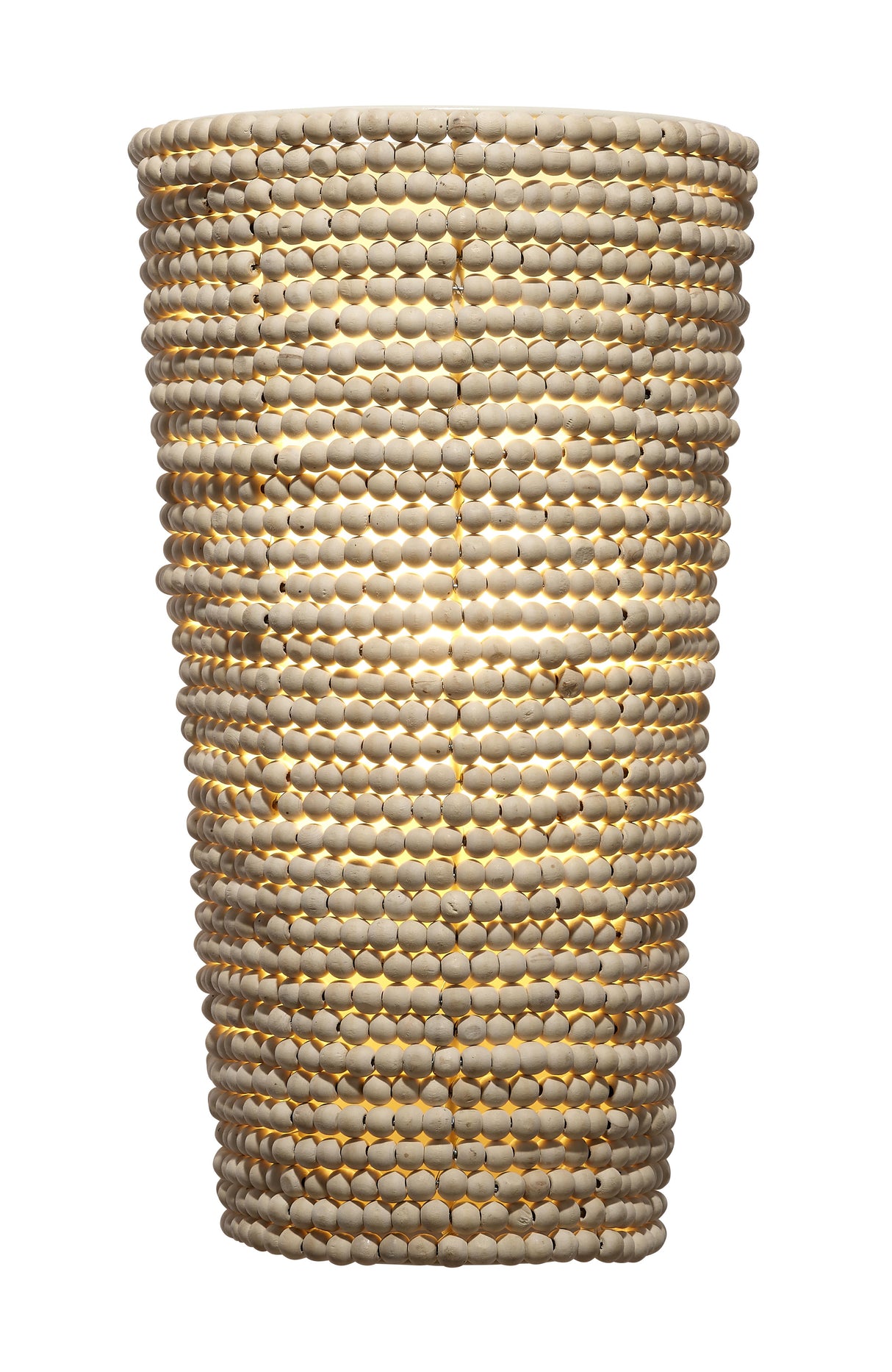 Jamie Young Seawall 1-Light Beaded Cone Wall Sconce