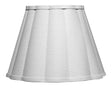Jamie Young Scalloped 1-Light Wall Sconce, White Linen