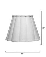 Jamie Young Scalloped 1-Light Wall Sconce, White Linen