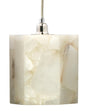 Jamie Young Borealis Alabaster Hexagon 1-Light Pendant