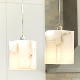 Jamie Young Borealis Alabaster Hexagon 1-Light Pendant