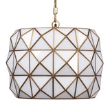 Jamie Young Hollywood 1-Light Glass and Metal Pendant