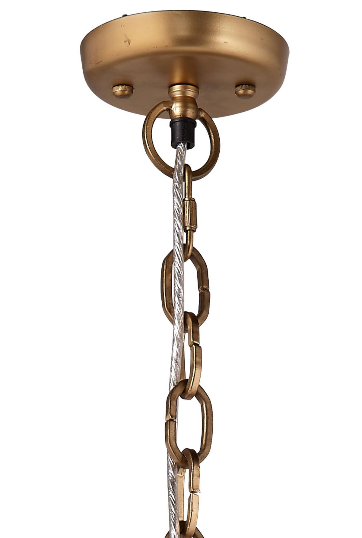 Jamie Young Hollywood 1-Light Glass and Metal Pendant