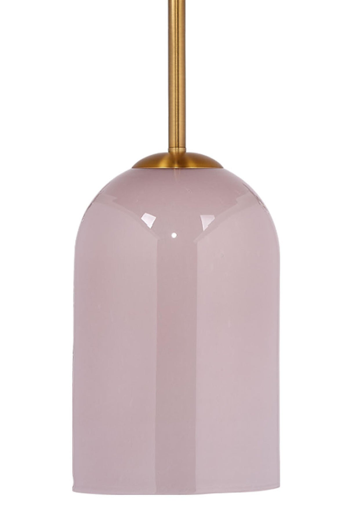 Jamie Young Holt 1-Light Glass Pendant, Pink