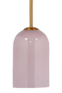 Jamie Young Holt 1-Light Glass Pendant, Pink