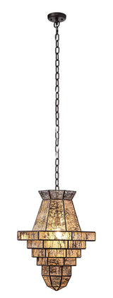 Jamie Young Imperial 1-Light Glass and Metal Pendant