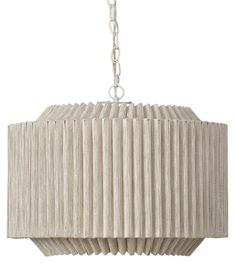 Jamie Young Theory Jute 4-Light Chandelier