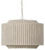 Jamie Young Theory Jute 4-Light Chandelier