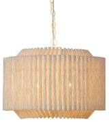 Jamie Young Theory Jute 4-Light Chandelier