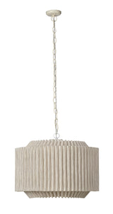 Jamie Young Theory Jute 4-Light Chandelier