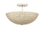 Jamie Young Tsunami Wood Beaded Semi Flush Mount