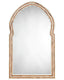 Jamie Young Bardot 60" Wood & Buffalo Bone Arch Wall Mirror