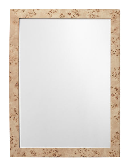 Jamie Young Chandler Rectangle Wood Wall Mirror, Natural