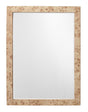 Jamie Young Chandler Rectangle Wood Wall Mirror, Natural