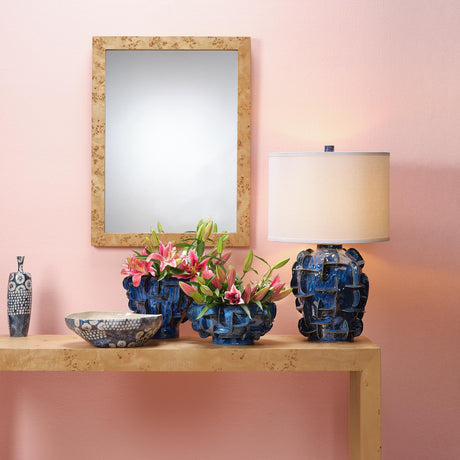 Jamie Young Chandler Rectangle Wood Wall Mirror, Natural