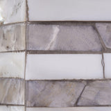 Jamie Young Marmont Mother of Pearl Rectangle Wall Mirror