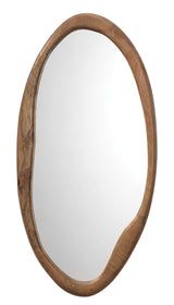 Jamie Young Organic Mango Wood Oval Wall Mirror