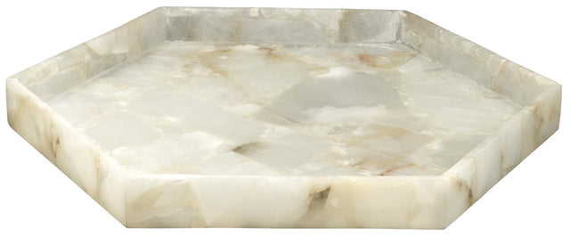 Jamie Young Antonia Alabaster Tray