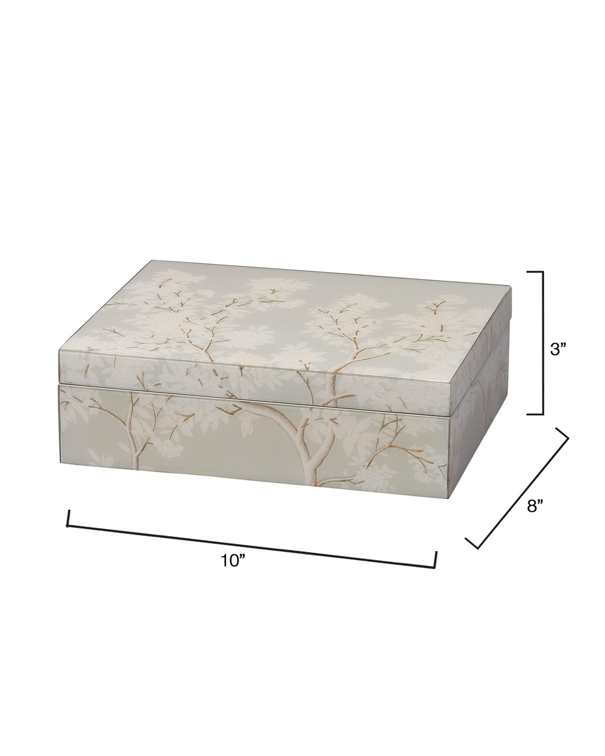 Jamie Young Garland Decorative Box, Dove