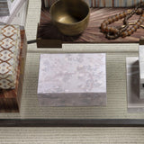 Jamie Young Garland Decorative Box, Lavender