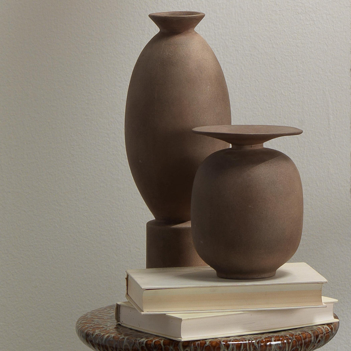 Jamie Young Highland Decorative Ceramic Vase, Brown