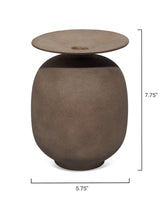 Jamie Young Highland Decorative Ceramic Vase, Brown