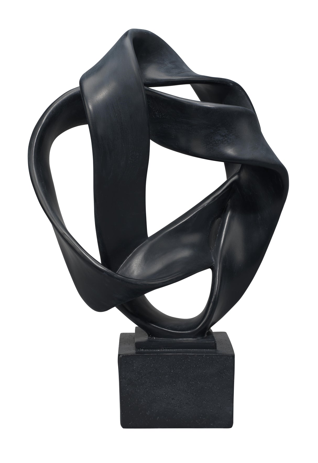 Jamie Young Intertwined Resin Decorative Table Object, Black