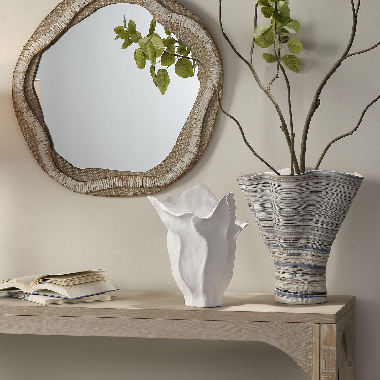 Jamie Young Lily Porcelain Decorative Vase