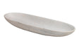 Jamie Young Long Oval Marble Bowl, White