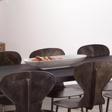 Jamie Young Long Oval Marble Bowl, White