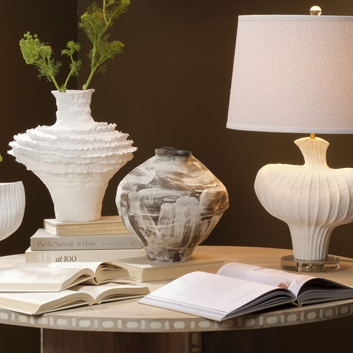Jamie Young Maurice Ceramic Decorative Vase